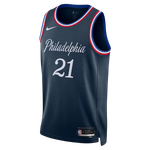 Regata Philadelphia 76ers City Edition 25/26 Azul Joel Embiid 21