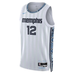 Regata NBA Memphis Grizzlies 25/26 City Edition Swingman Jersey Ja Morant 12 Branca