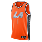 Regata NBA LA Clippers 25/26 City Edition Swingman Jersey James Harden 1 Laranja