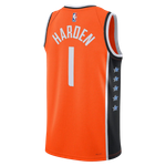 Regata NBA LA Clippers 25/26 City Edition Swingman Jersey James Harden 1 Laranja