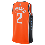 Regata NBA LA Clippers 25/26 City Edition Swingman Jersey Kawhi Leonard 2 Laranja