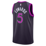 Regata Minnesota Timberwolves City Edition 25/26 Anthony Edwards 5 Roxa