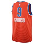 Regata NBA Oklahoma City Thunder Statement Edition Swingman Jersey Alex Caruso 9 Laranja
