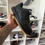 Tênis Nike Air Force 1 Luxe Black Gum (PRONTA ENTREGA)