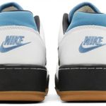 Tênis Nike Full Force Low White Black Aegean Storm