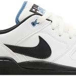 Tênis Nike Full Force Low White Black Aegean Storm
