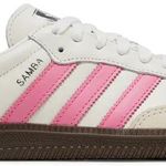 Tênis Adidas Samba OG White Lucid Pink