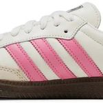 Tênis Adidas Samba OG White Lucid Pink