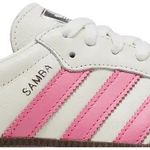 Tênis Adidas Samba OG White Lucid Pink