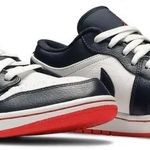 Tênis Air Jordan 1 Retro Low Obsidian Ember