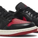 Tênis Air Jordan 1 Low Bred Sail
