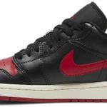 Tênis Air Jordan 1 Low Bred Sail