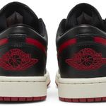 Tênis Air Jordan 1 Low Bred Sail