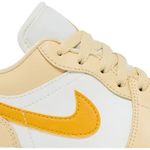 Tênis Air Jordan 1 Low Sail Yellow Ochre