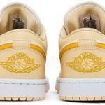 Tênis Air Jordan 1 Low Sail Yellow Ochre