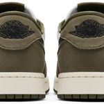 Tênis Air Jordan 1 Retro Low OG Medium Olive