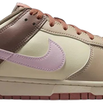 Tênis Nike Dunk Low Desert Khaki Pink Foam