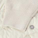 Jaqueta Moncler Ribbed Cotton and Quilted Shell Down Zip-Up Cardigan