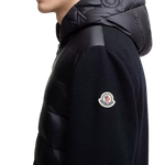 Jaqueta Moncler Padded Wool Zip-Up Hoodie