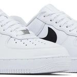 Tênis Nike Supreme x Air Force 1 Low Box Logo - White Black