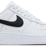 Tênis Nike Supreme x Air Force 1 Low Box Logo - White Black