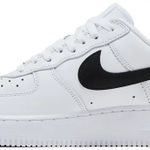 Tênis Nike Supreme x Air Force 1 Low Box Logo - White Black