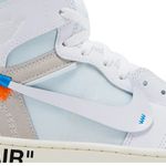 Tênis Nike Virgil Abloh Archive x Air Jordan 1 Retro High OG Alaska