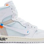 Tênis Nike Virgil Abloh Archive x Air Jordan 1 Retro High OG Alaska
