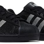 Tênis Adidas Superstar 2 Rhinestone Black Silver