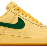 Tênis Nike Air Force 1 Low Patent Leather Topaz Gold