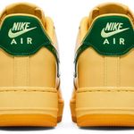 Tênis Nike Air Force 1 Low Patent Leather Topaz Gold