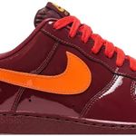 Tênis Nike Air Force 1 Low Patent Leather Dark Team Red