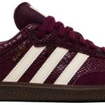 Tênis Adidas Samba OG Maroon Cream White Gold