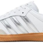 Tênis Adidas Samba OG White Silver Metallic Grey