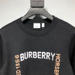 Jaqueta Burberry Horseferry Square Jacquard Sweater Black
