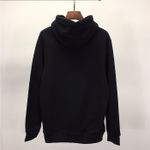 Moletom  Burberry Logo Print Cotton Hoodie Black
