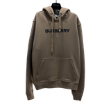 Moletom  Burberry Logo Print Cotton Hoodie Brown