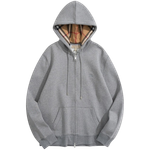 Jaqueta Burberry Vintage Check Lining Cotton Blend Hoodie