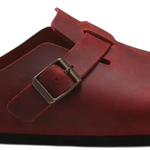 Slide Birkenstock Boston Suede Leather Taupe