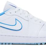 Tênis Air Jordan 1 Low Golf White Legend Blue
