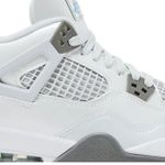 Tênis Air Jordan 4 Retro Photon Dust Blue Chill