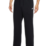 Calça Moletom Nike Club Open-Hem Fleece Black
