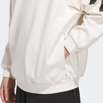 Moletom Adidas Basketball 3-Stripes Fleece Hoodie White