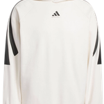 Moletom Adidas Basketball 3-Stripes Fleece Hoodie White