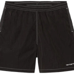 Bermuda Carhartt WIP Canby Swim Trunks Black White