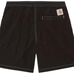Bermuda Carhartt WIP Canby Swim Trunks Black White
