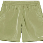 Bermuda Carhartt WIP Canby Swim Trunks Gentle Green White