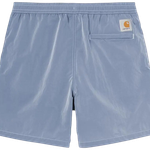 Bermuda Carhartt WIP Canby Swim Trunks Gentle Blue White