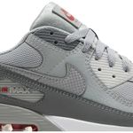 Tênis Nike Air Max 90 Light Smoke Grey Red