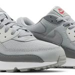 Tênis Nike Air Max 90 Light Smoke Grey Red